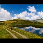 Auf dem Wanderweg