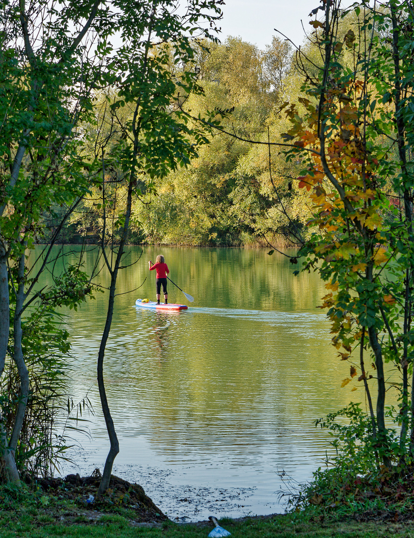 auf dem Wasser