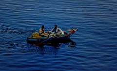 Auf dem Wasser in Assuan