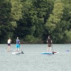 Auf dem Wasser laufen