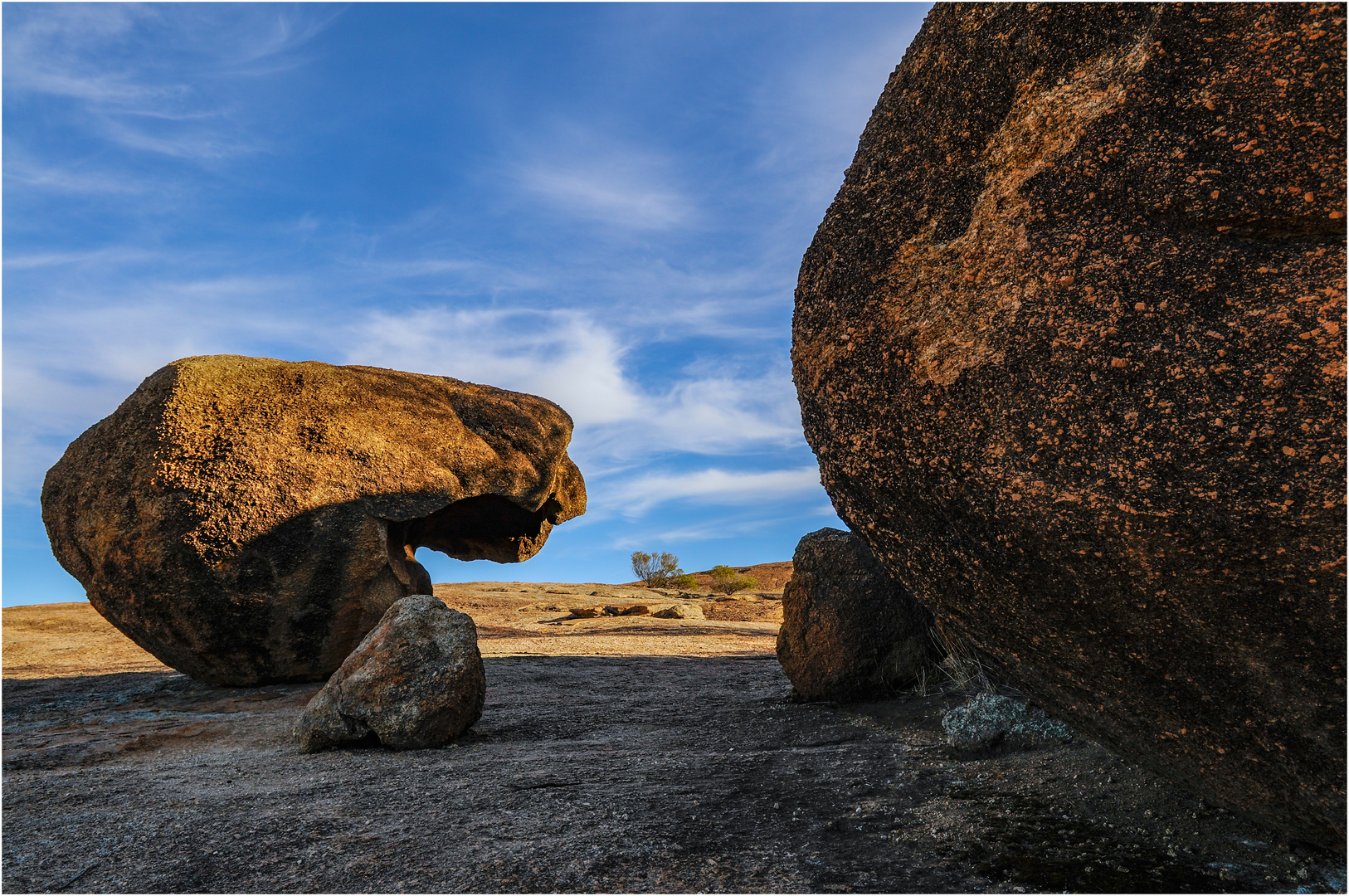 Auf dem Wave Rock Plateau - West Australien, 2008