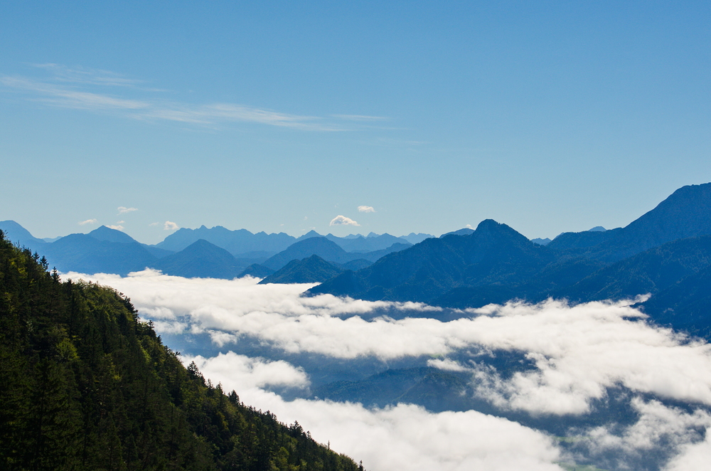 Auf dem Weg auf den Dobratsch