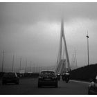 auf dem Weg auf die Pont du Normandie