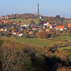 Auf dem Weg aus dem Elbtal hoch in das Osterzgebirge...