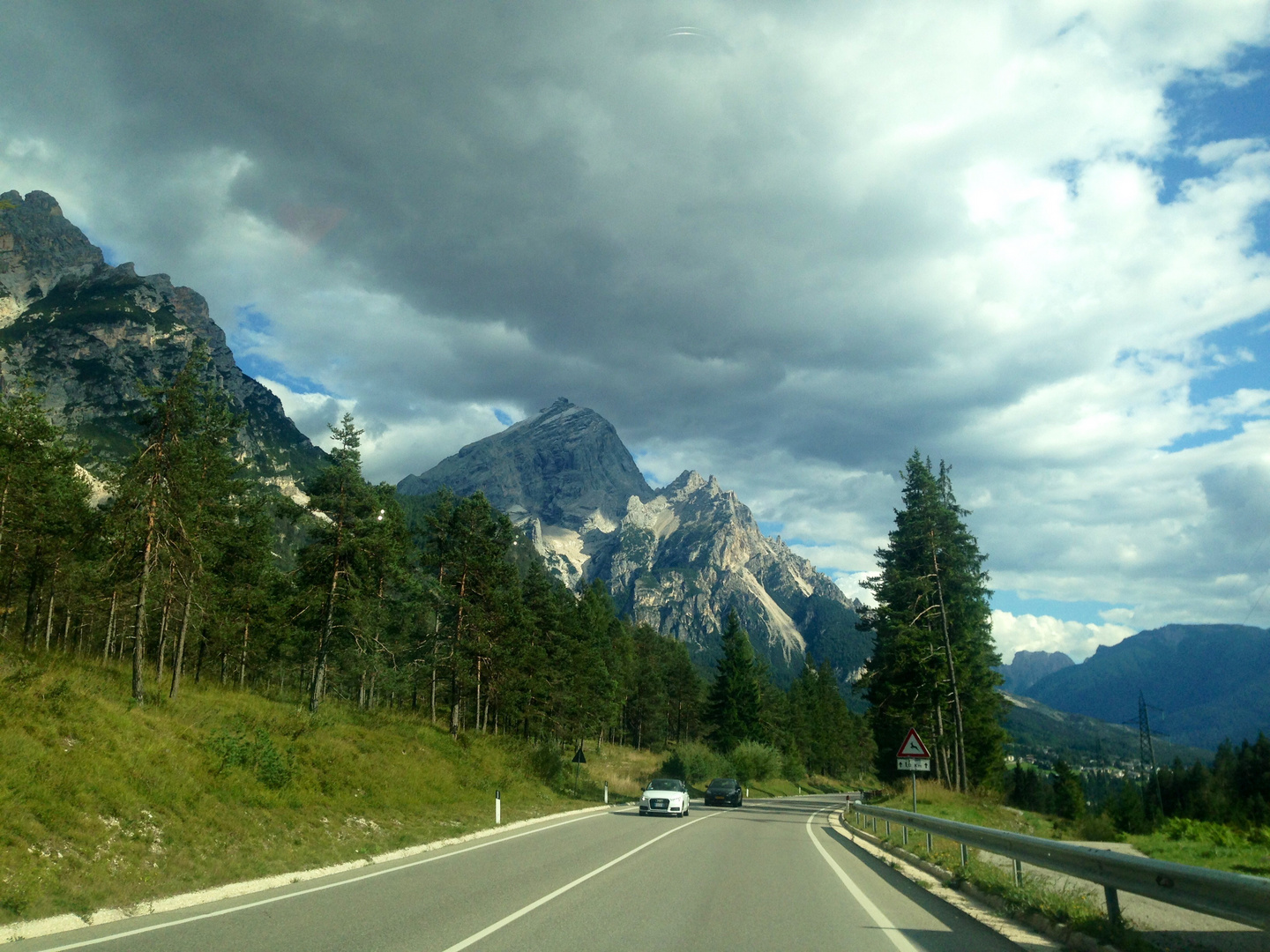 auf dem Weg durch die Dolomiten 