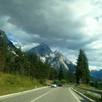 auf dem Weg durch die Dolomiten 