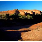 Auf dem Weg hinauf zum Delicate Arch