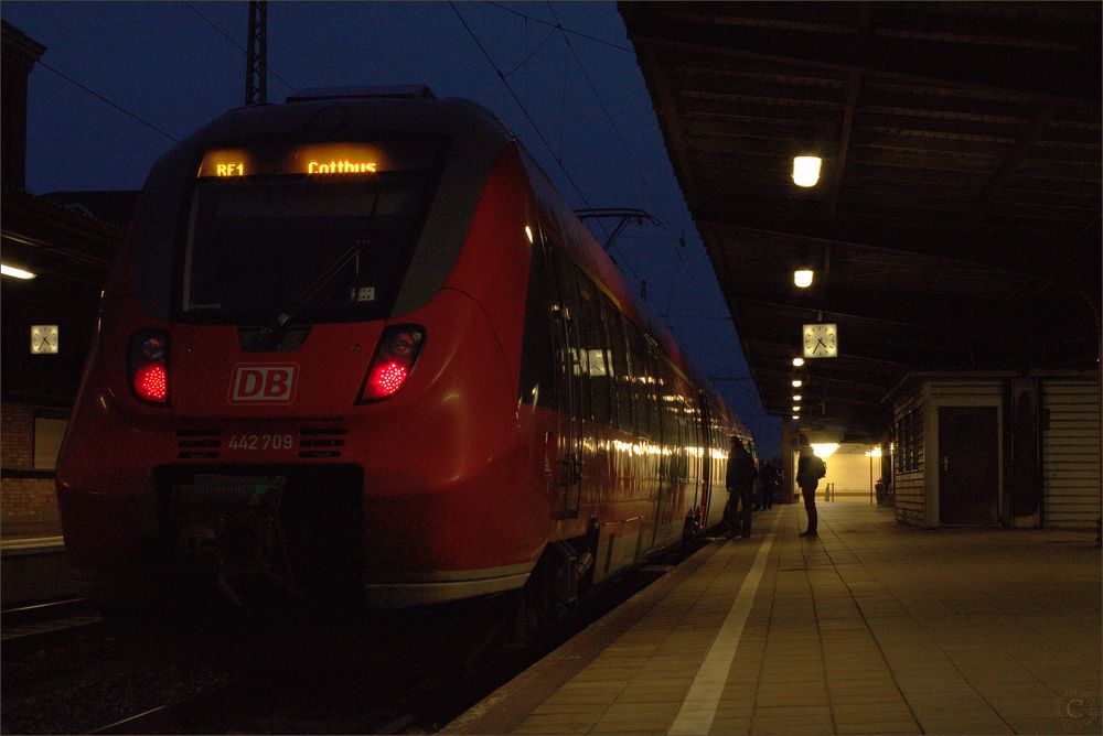 Auf dem Weg in den Feierabend...