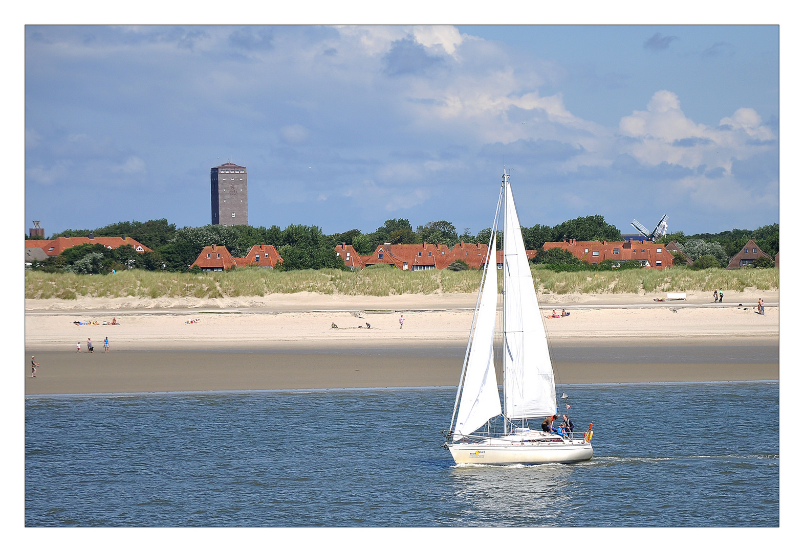 Auf dem Weg in den Hafen