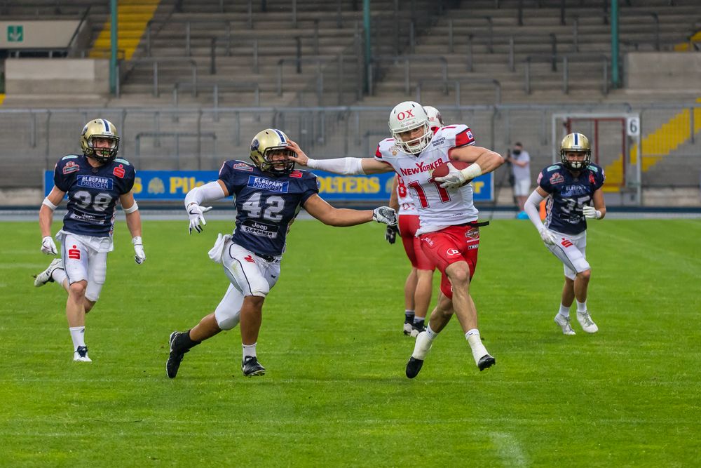 Auf dem Weg in die Endzone