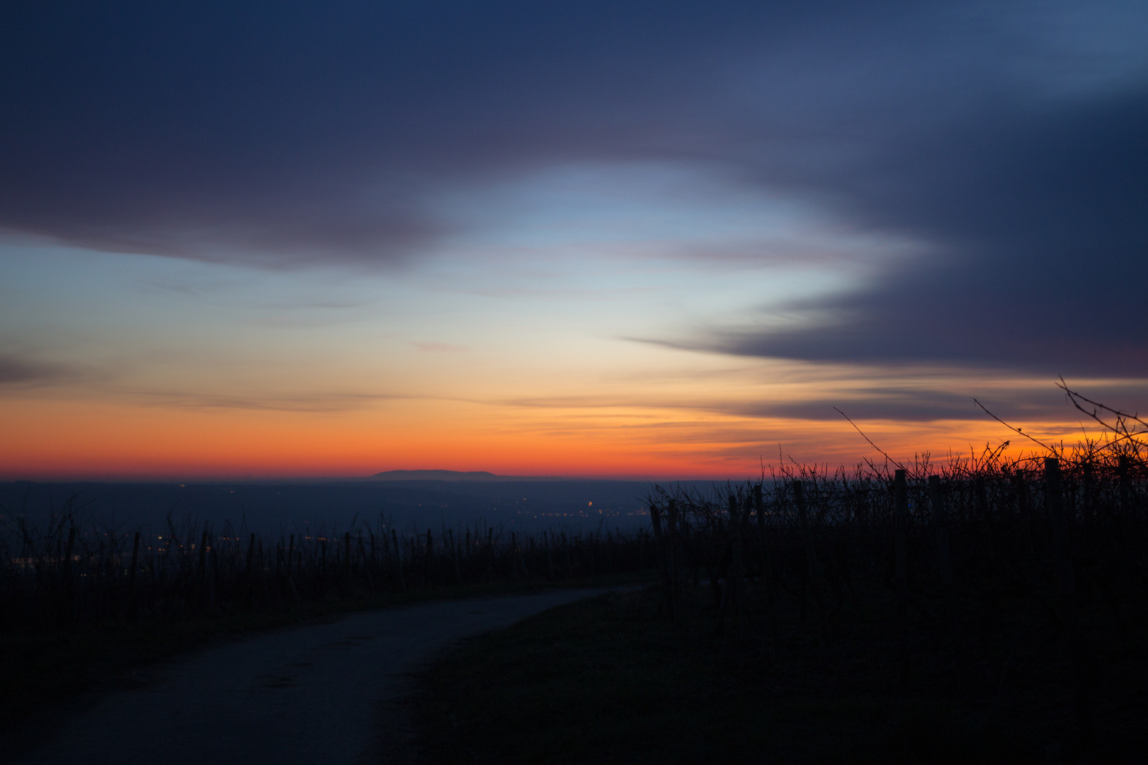 Auf dem Weg in die Nacht...