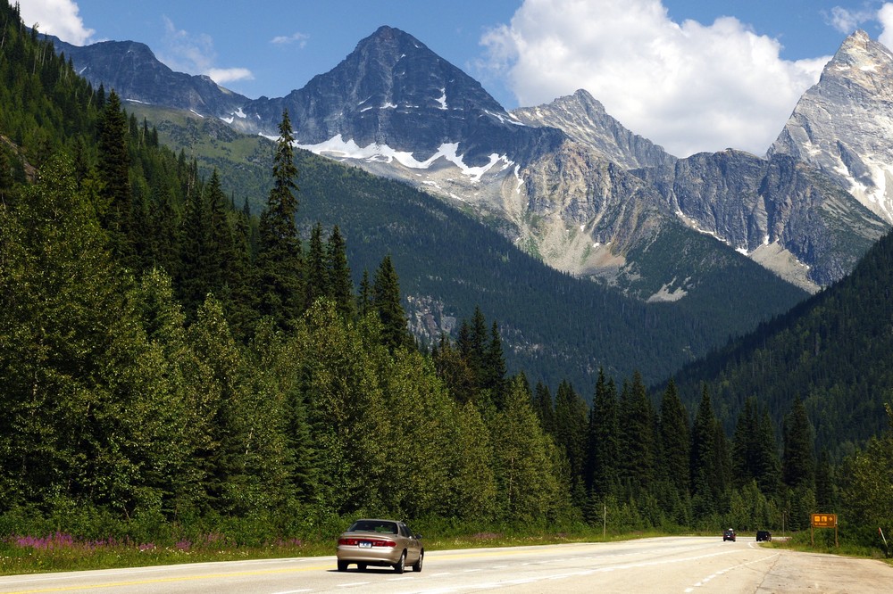 Auf dem Weg in die Rocky Mountains