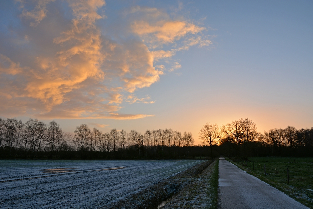 Auf dem Weg in einen schönen Tag