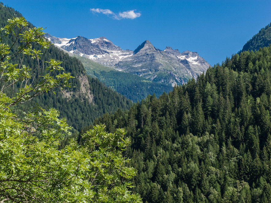 auf dem Weg ins Binntal