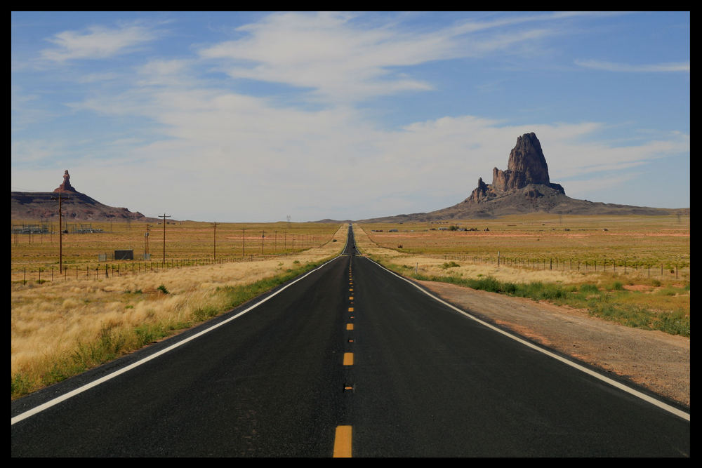 Auf dem Weg ins Monument Valley