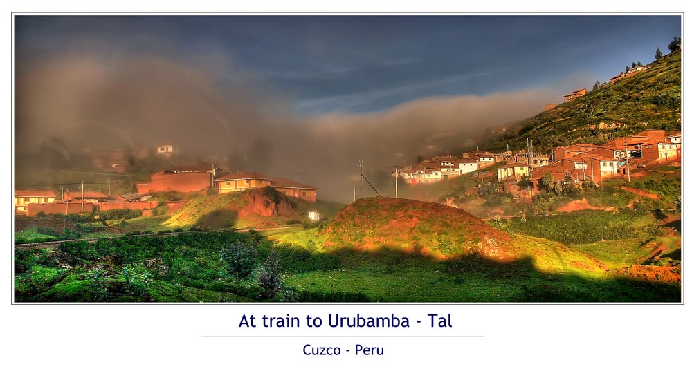 Auf dem Weg ins Urubamba-Tal