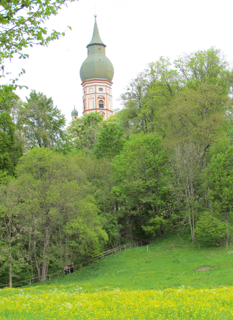 Auf dem Weg nach Andechs