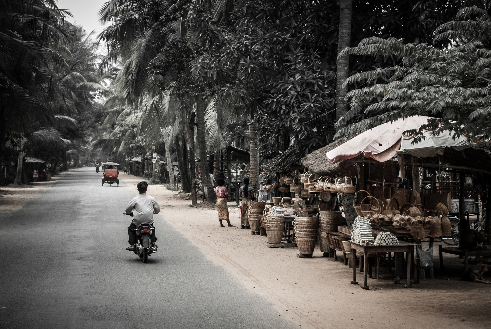 auf dem weg nach angkor wat....