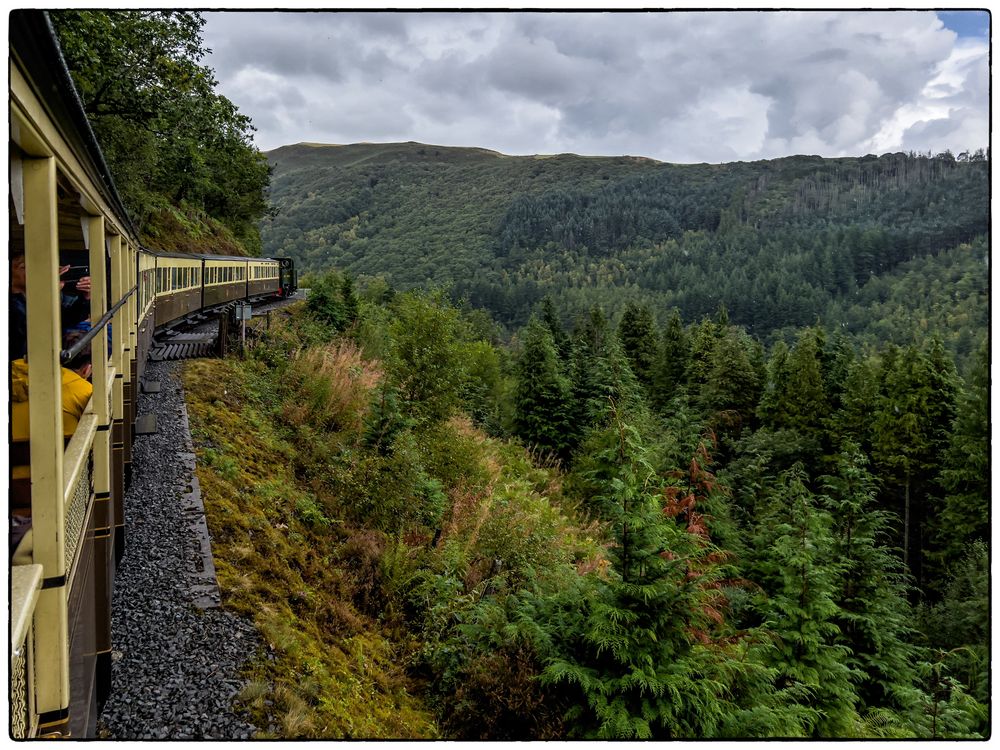 Auf dem Weg nach Devil's Bridge