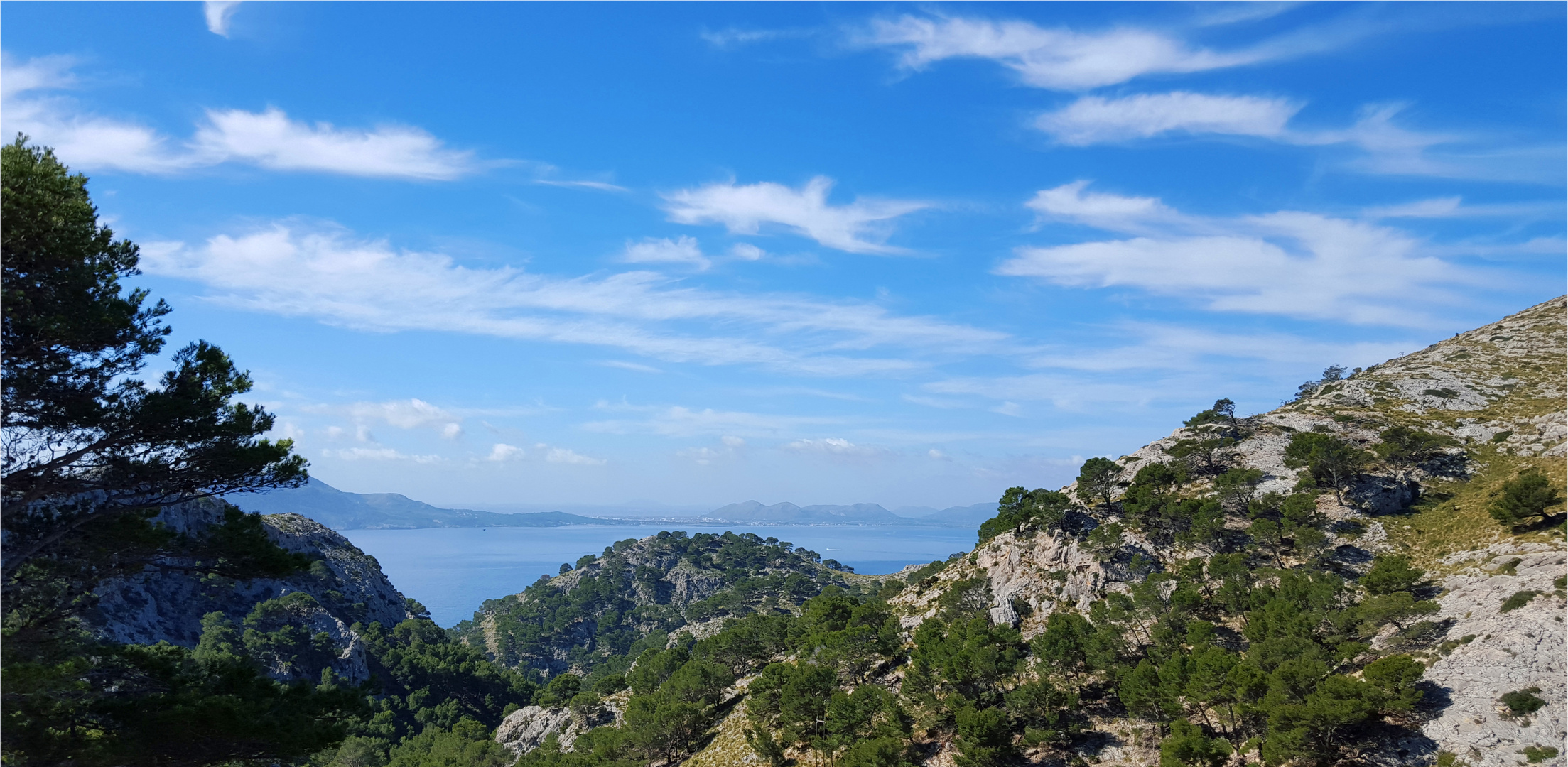 Auf dem Weg nach Formentor...