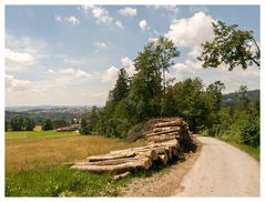 Auf dem Weg nach Hauzenberg