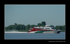 auf dem Weg nach Helgoland