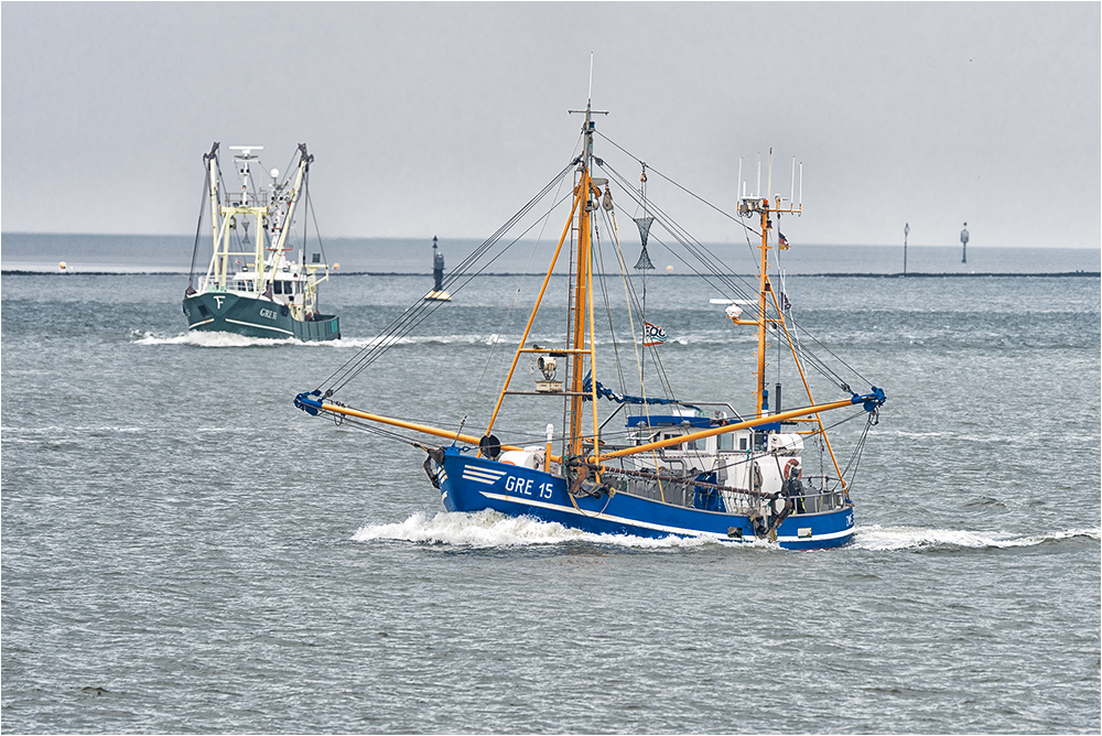 Auf dem Weg nach Helgoland.....