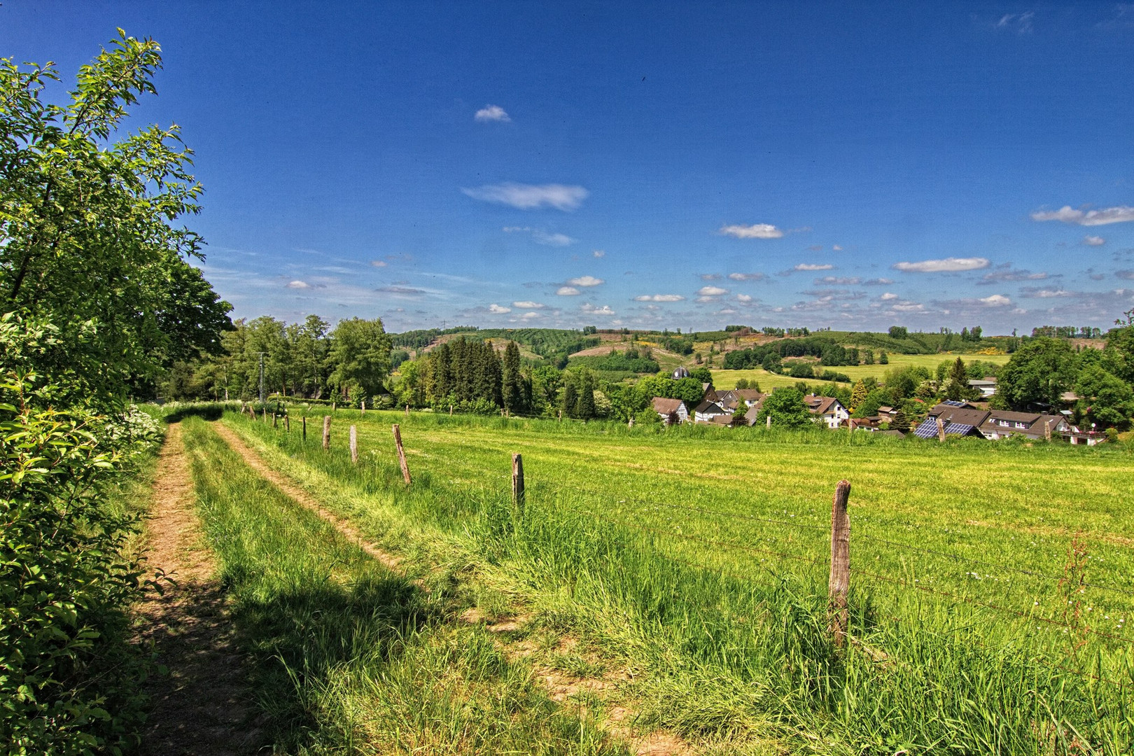 Auf dem Weg nach Hülsenbusch 