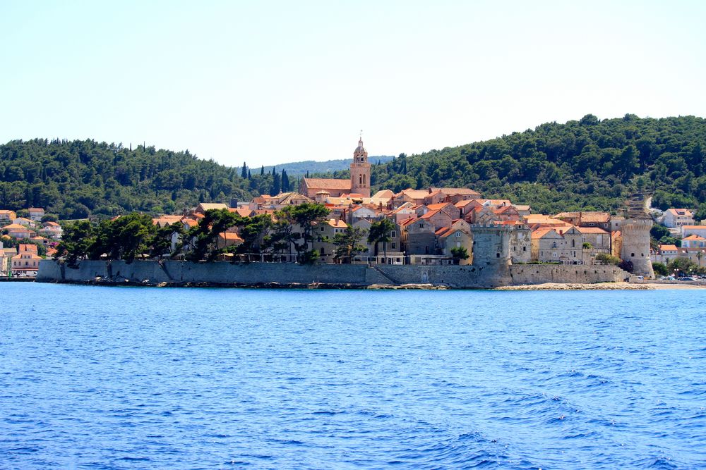 Auf dem Weg nach Korcula