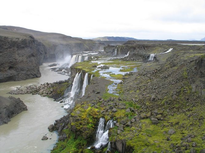 Auf dem Weg nach Landmannalaugar