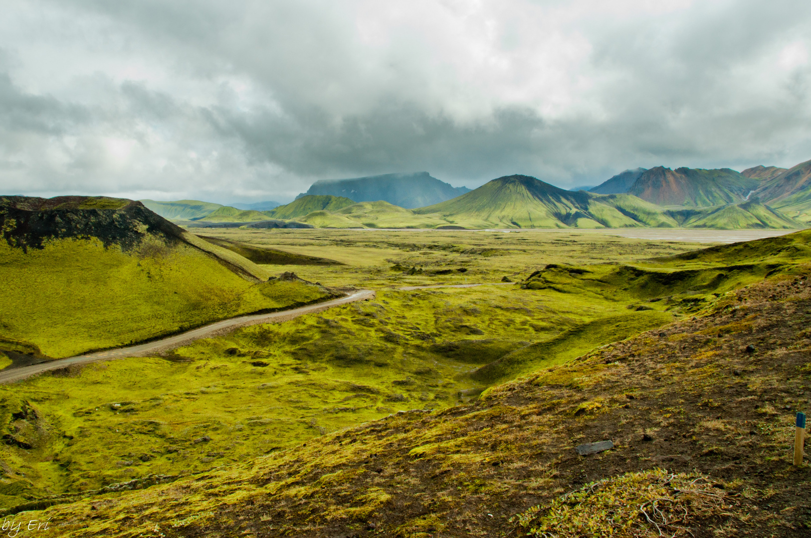 Auf dem Weg nach Landmannalaugar