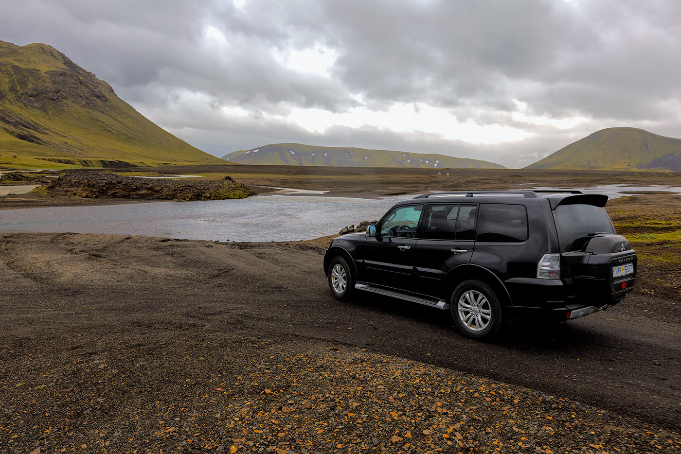 Auf dem Weg nach Landmannalaugar