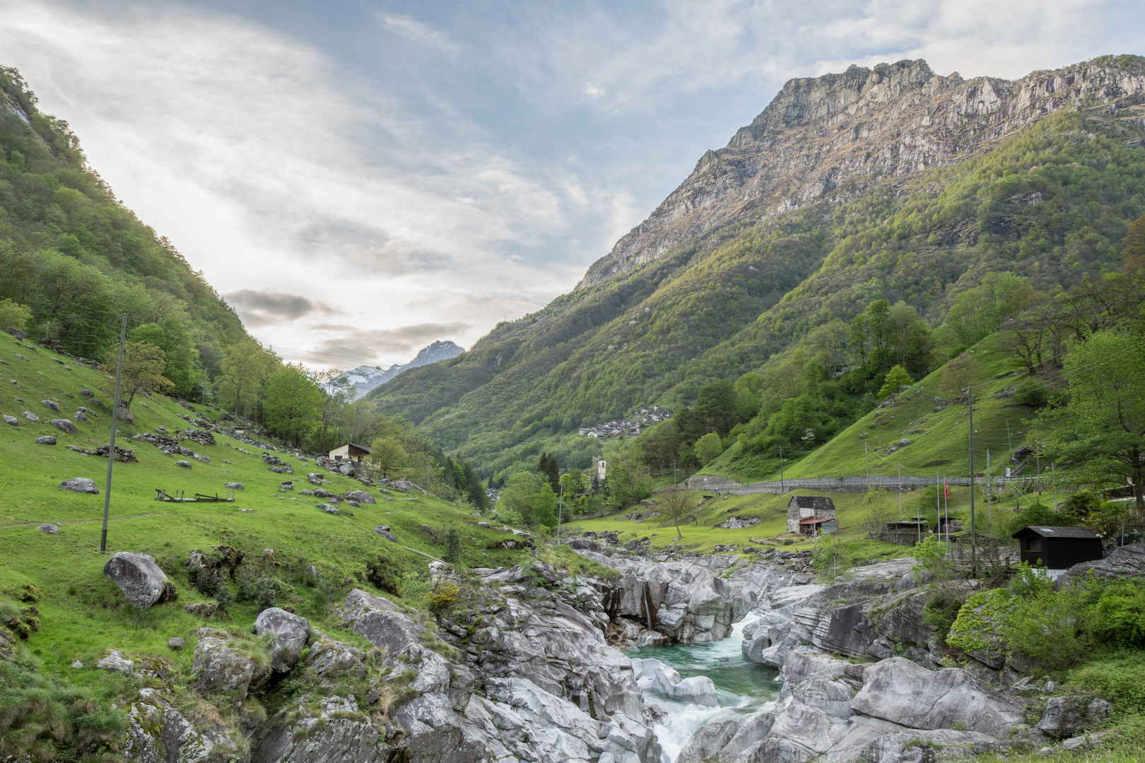 Auf dem Weg nach Lavertezzo