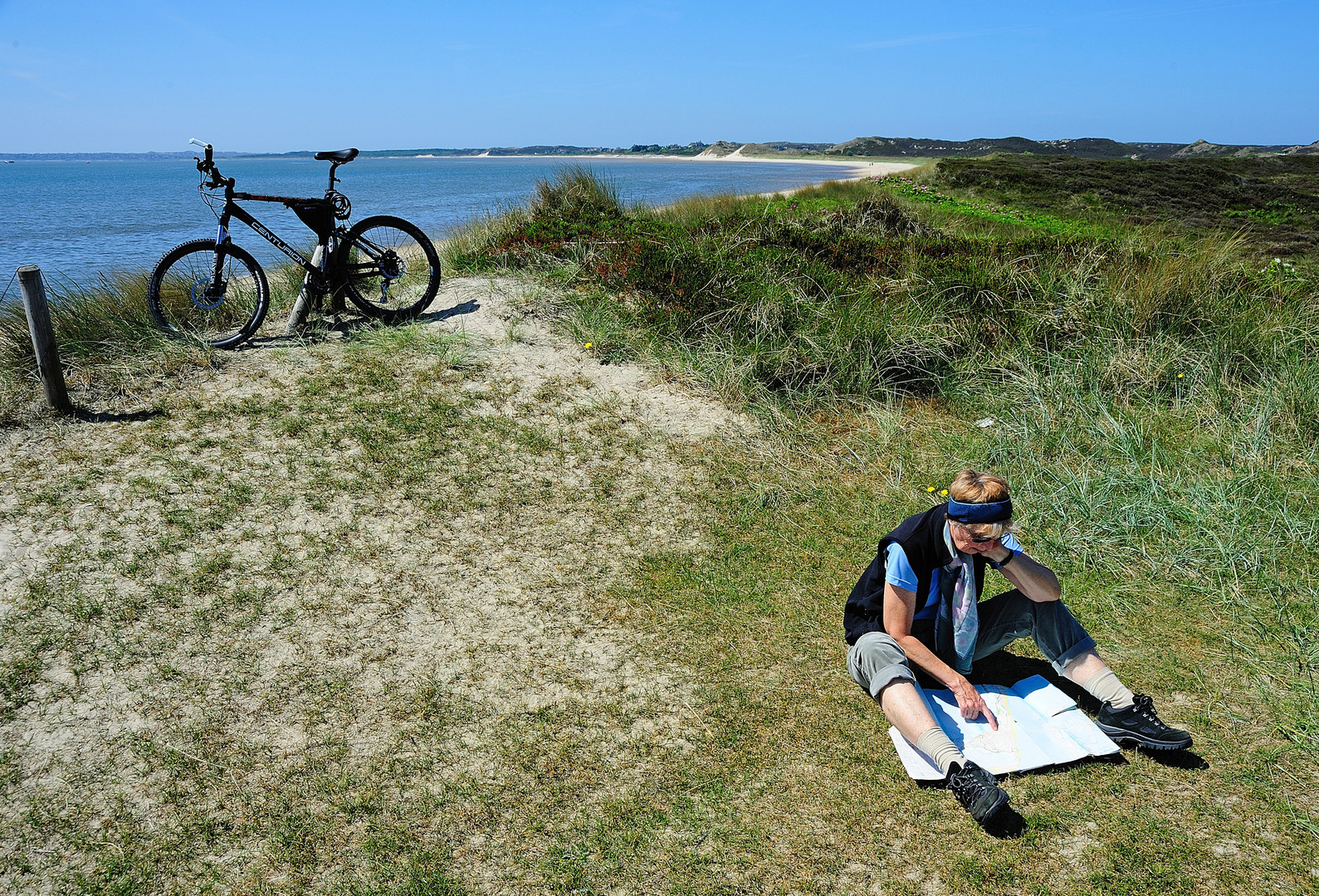 Auf dem Weg nach List (Sylt)