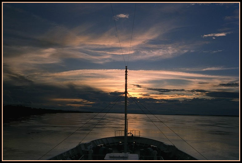 ... auf dem Weg nach Manaus ...