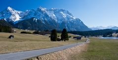 Auf dem Weg nach Mittenwald