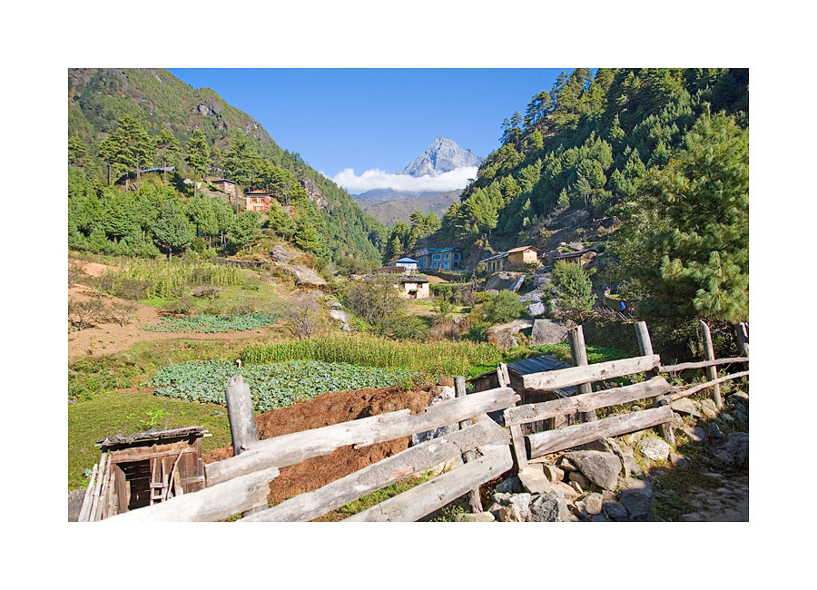 Auf dem Weg nach Namche Bazar