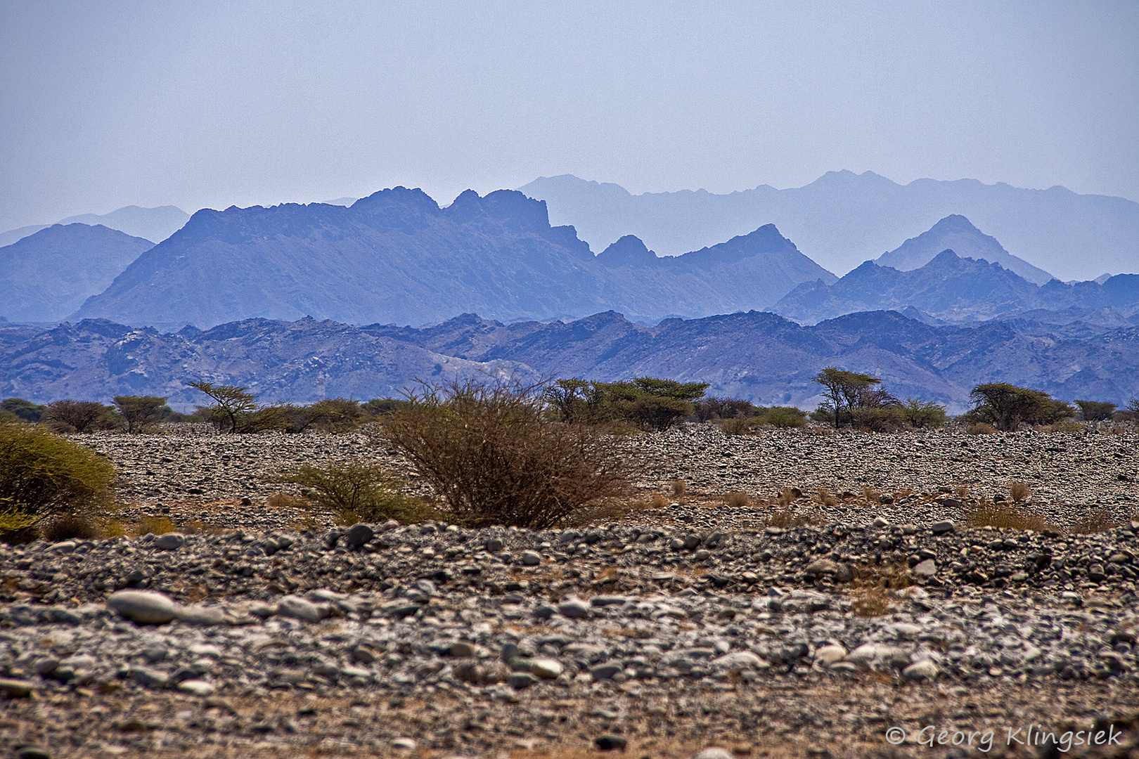 Auf dem Weg nach Nizwa im Omangebirge 