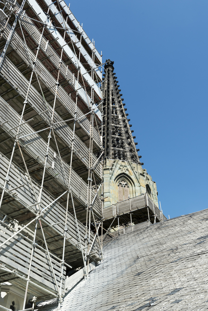 Auf dem Weg nach oben - den Turm der Wiesenkirche