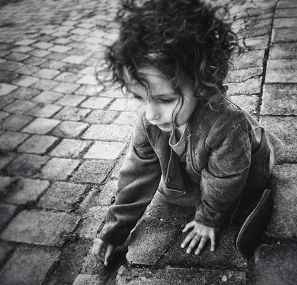 auf dem Weg nach Paris einen Sandkorn gefunden