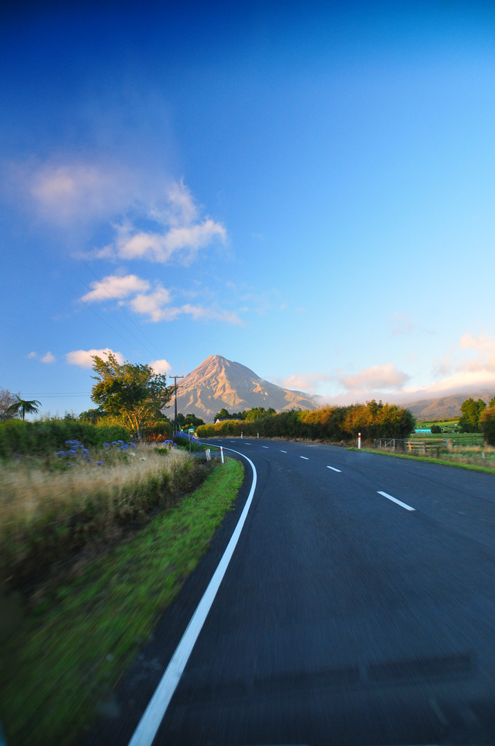 Auf dem Weg nach Plymouth (Neuseeland)