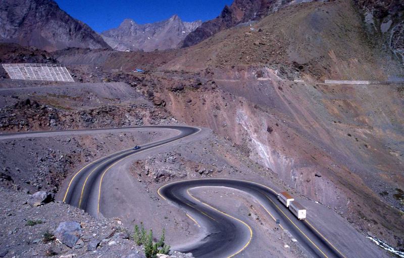 Auf dem Weg nach Portillo-"Die Schlangenstraße"