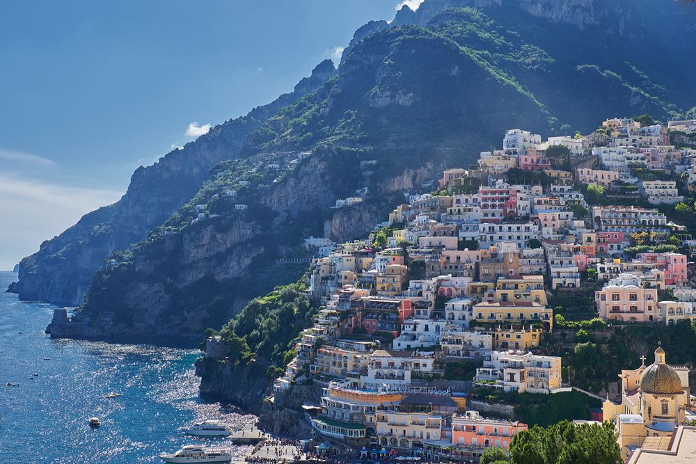 Auf dem Weg nach Positano