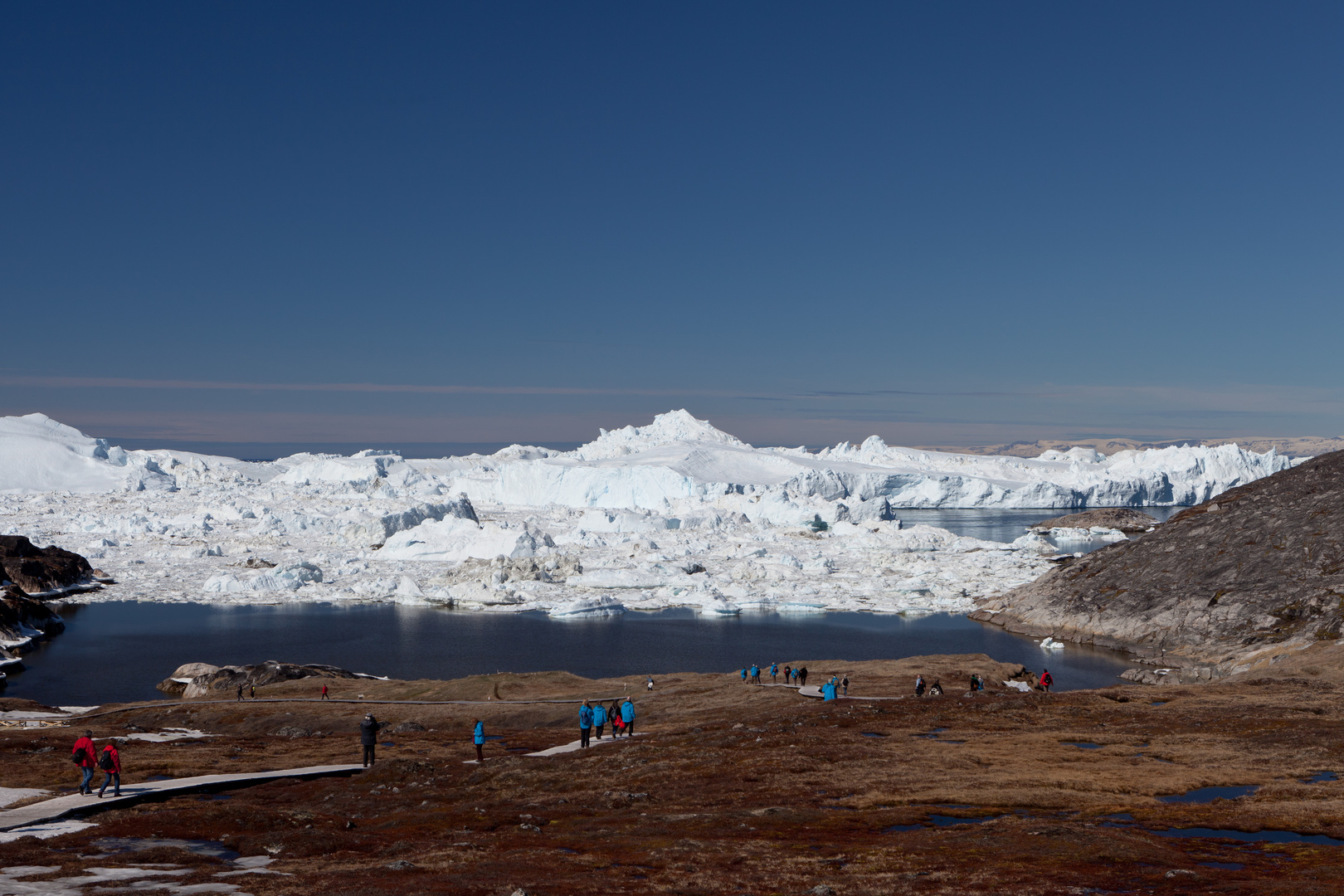 Auf dem Weg nach Sermermiut...