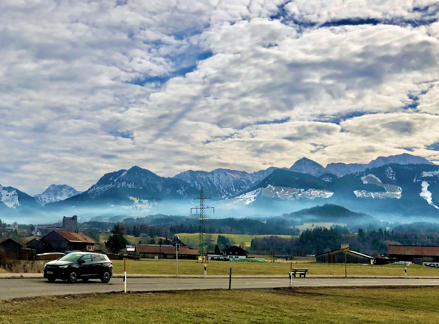 Auf dem Weg nach Sonthofen