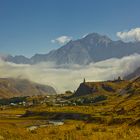 Auf dem Weg nach Stephantsminda -St. Stephan (Kazbegi, Kazbek), Georgien