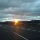 Auf dem Weg nach Stuttgart morgens um 20 nach 7