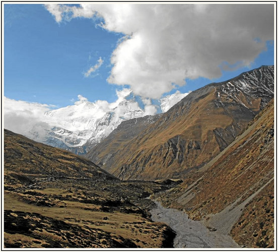 Auf dem Weg nach Thorong Pedi