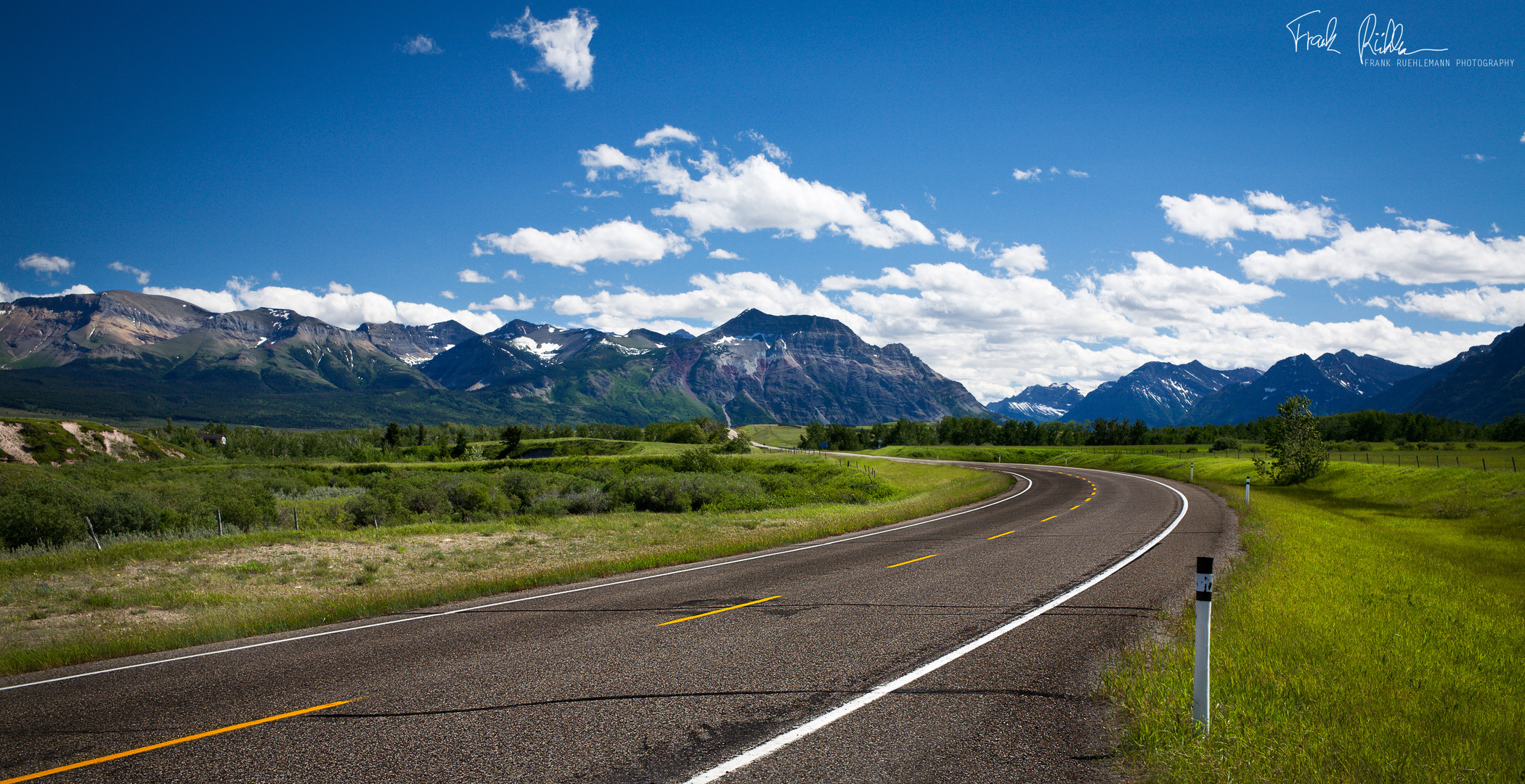 Auf dem Weg nach Waterton National Park