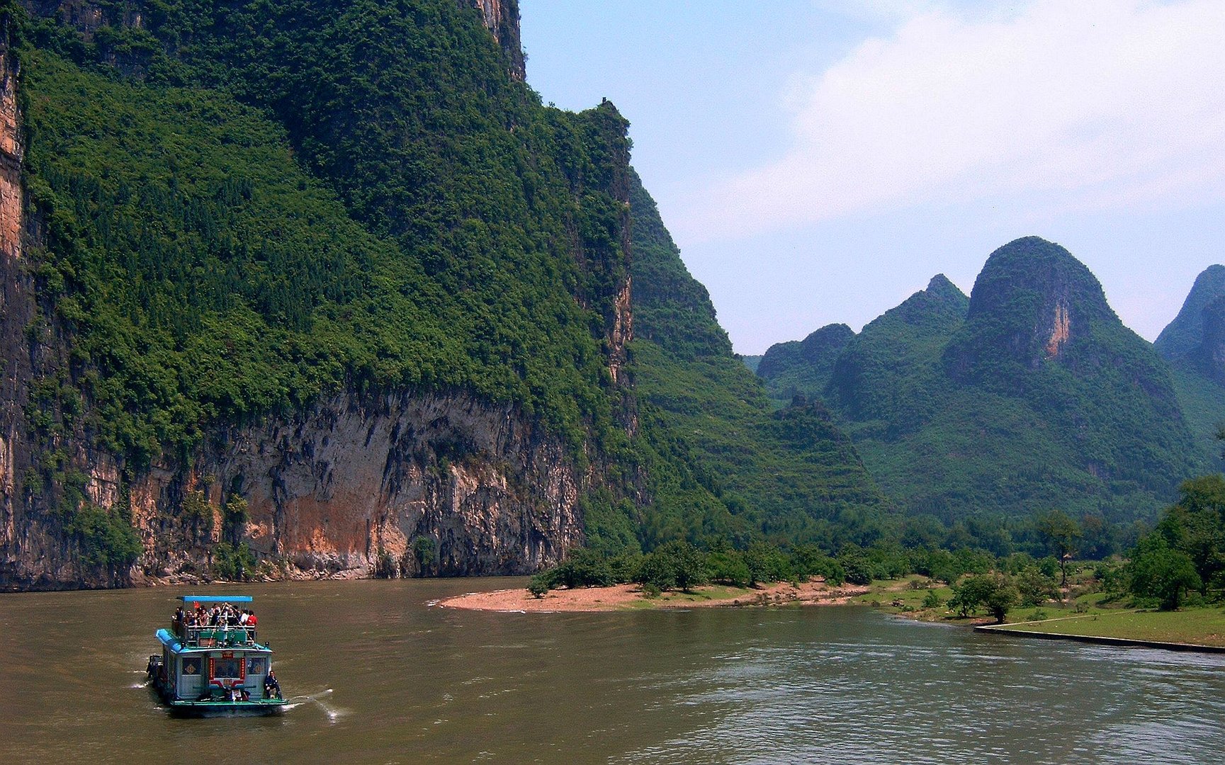 Auf dem Weg nach Yangshuo 2